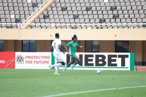 Zimbabwe vs Kenya in an AFCON qualifier in Kampala, Uganda. PHOTO/@online_zifa/X