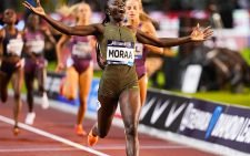 Mary Moraa in Brussels Diamond League action. PHOTO/@WorldAthletics/X