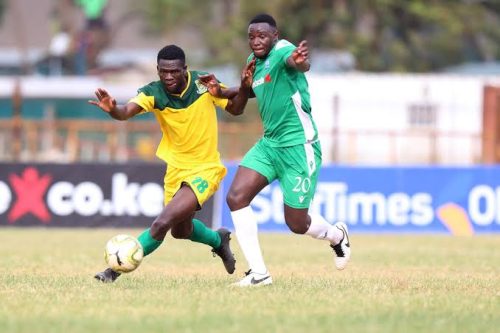 Gor Mahia vs Mathare United in a past match. PHOTO/@OfficialGMFC/X