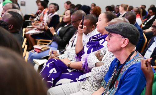 Delegates at the Kenya-German Labour Migration Conference and Job Fair at Sarit Expo, Nairobi. PHOTO/@DrAlfredMutua/X