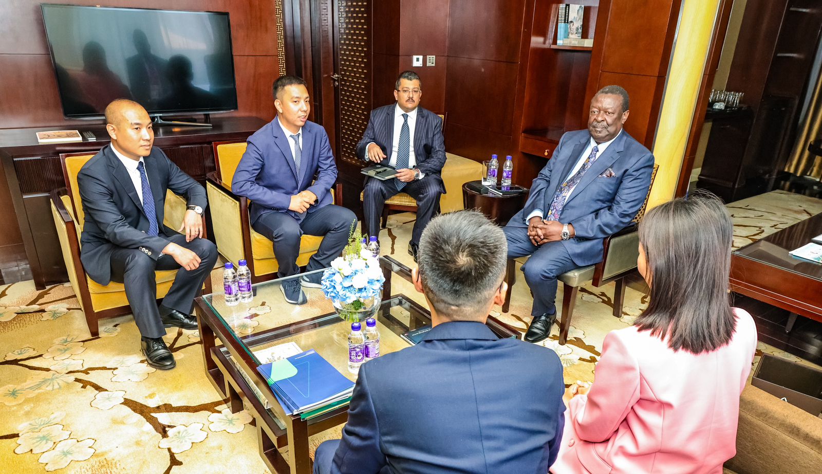 Prime CS Musalia Mudavadi in a meeting with a section of Chinese investors on September 2, 2024.