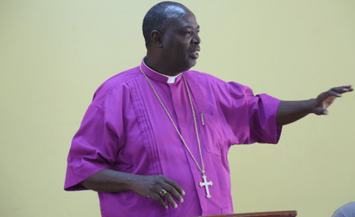Archbishop of the Anglican Church of Kenya Jackson Ole Sapit. PHOTO/@HCT_Direcorate/X