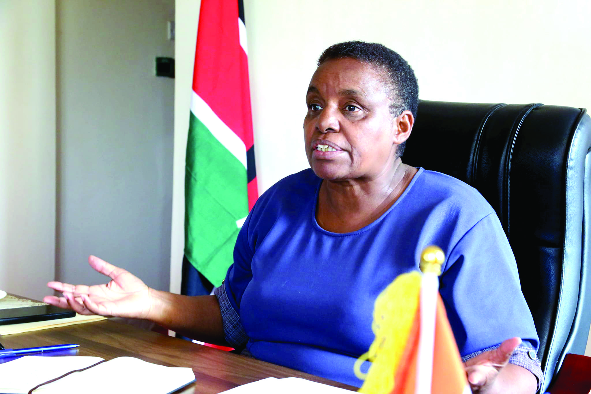 Taita Taveta Deputy Governor Christine Kilalo. PHOTO/Print