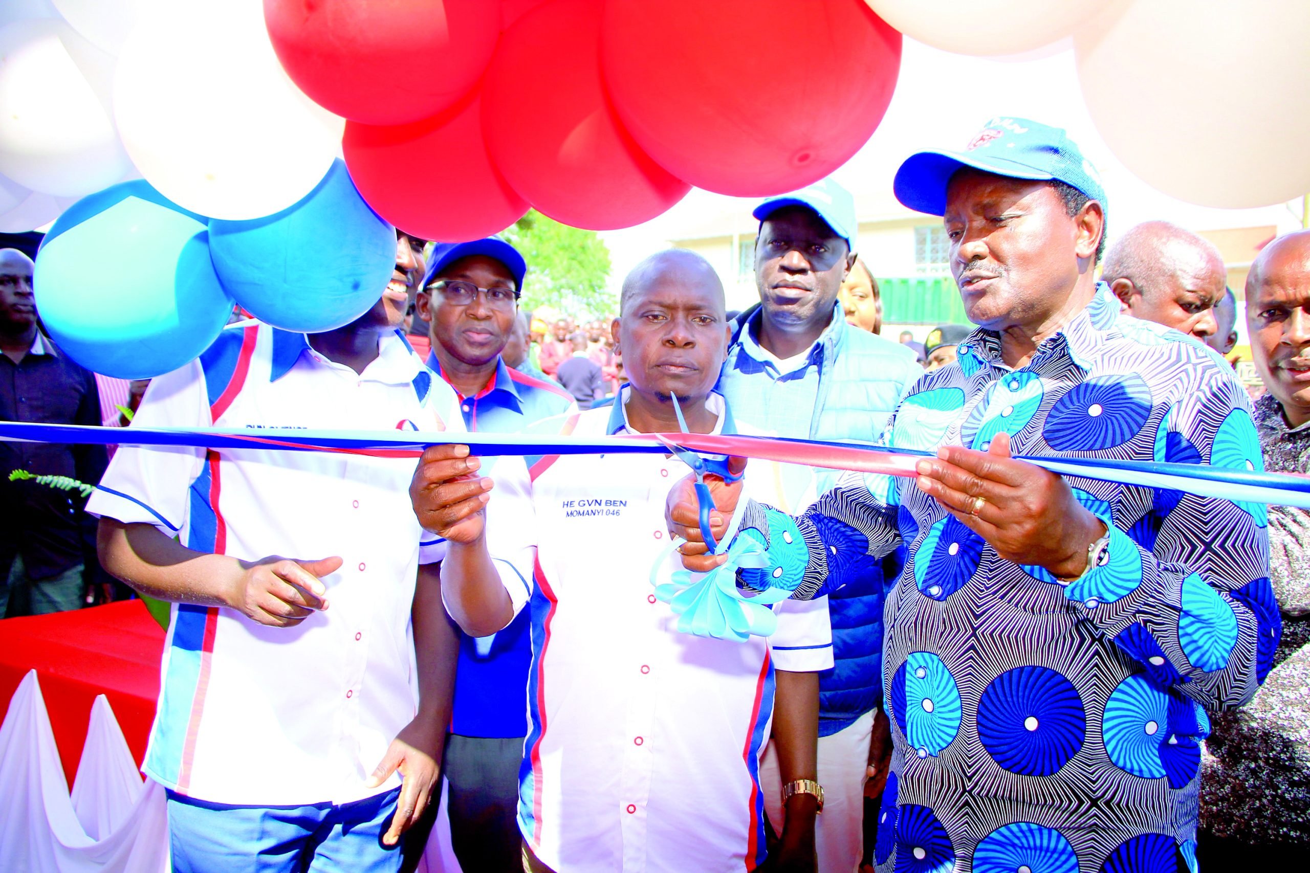 Wiper party leader Kalonzo Musyoka officially opens one of the outfit’s branch last year. PHOTO/Print