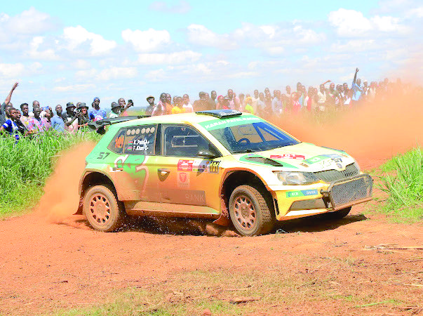 Karan Patel in action during a recent Rallying Event. PHOTO/wrc