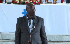 Deputy President Rigathi Gachagua speaking on Sunday September 1, 2024. PHOTO/Screengrab by People Daily Digital