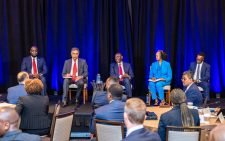 President William Ruto engaging with the American investors during the US-Kenya Business and Investment Roundtable organised by the Corporate Council on Africa on the sidelines of the 79th session of the United Nations General Assembly (UNGA). PHOTO/@StateHouseKenya/X