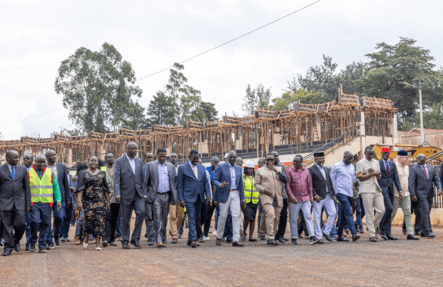 'Niliona nipitie nijue kama nitaenda kutafuta pesa ingine ya kukamilisha stadium' - Ruto tells Bungoma residents