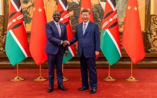 President William Ruto with Chinese President Xi Jinping on September 3, 2024. PHOTO/@WilliamsRuto/X