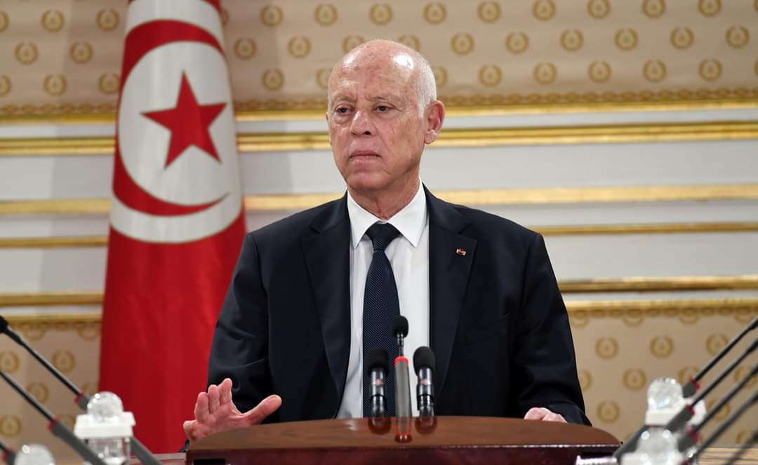 Tunisia President Kais Saied. PHOTO/@TnPresidency/X