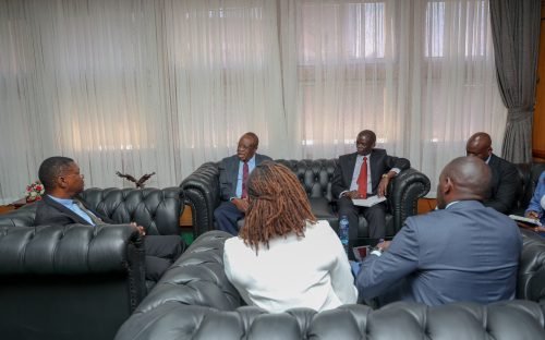 Speaker Moses Wetang'ula on Wednesday, September 18, 2024, met a team from Daystar University to discuss the bursary funds that are lost through theft. PHOTO/@HonWetangula/X