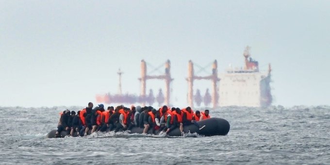 People wearing safety jackets on a rescue boat. PHOTO/@Justice_forum/X