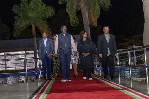 President William Ruto leaving for his New York trip on Friday September 20, 2024. PHOTO/@KindikiKithure/X