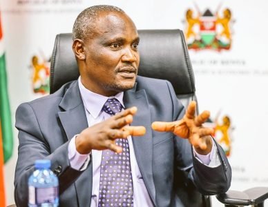 Treasury CS John Mbadi during a meeting on Tuesday September 24, 2024. PHOTO/@KeTreasury/X