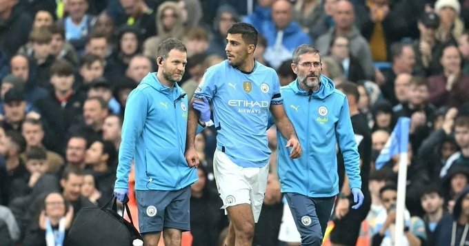 Manchester City confirms Rodri's knee ligament injury after Arsenal clash