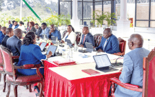 President William Ruto chairing a Cabinet meeting on Tuesday September 17, 2024. PHOTO/PSC