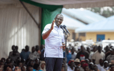 President William Ruto during a past address in Siaya County on August 30, 2024. PHOTO/@WilliamsRuto/X