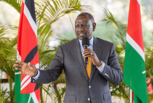 President William Ruto speaks during a State House function on September 19, 2024. PHOTO/@WilliamsRuto/X