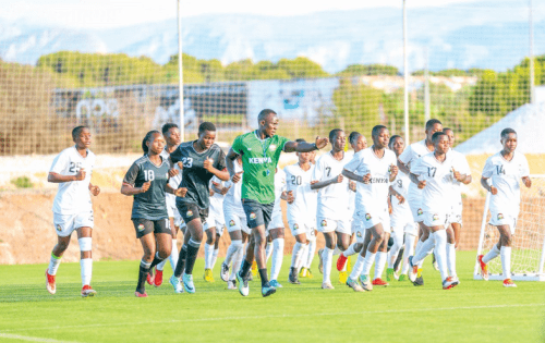 Junior Starlets players training in Spain ahead of the Fifa Under-17 World Cup. CPHOTO/ FKF