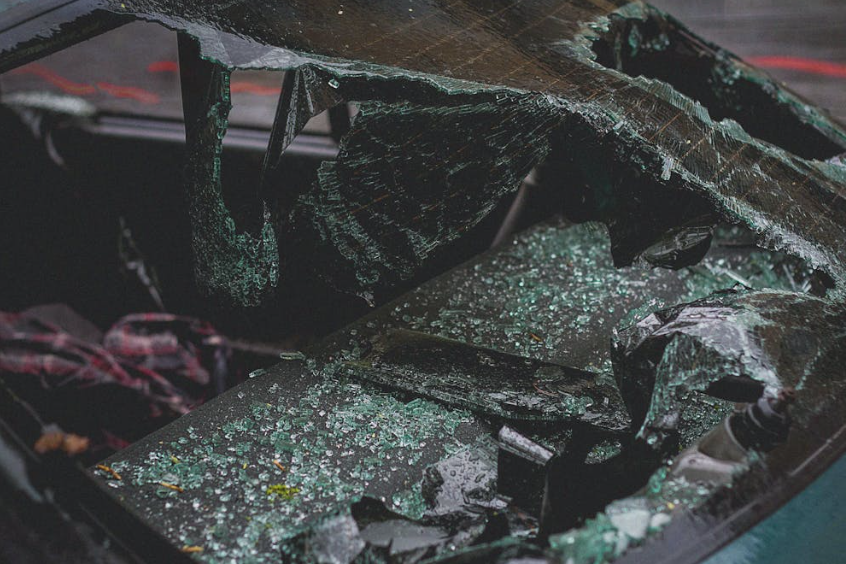 A car wrecked in accident. Image used for illustration purposes. PHOTO/Pexels