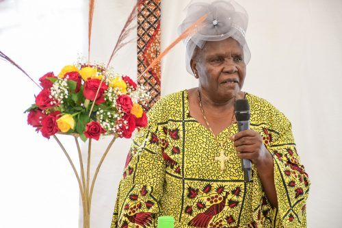 Bungoma governor Kenneth Lusaka's mother Lay Canon Rhoda Namaemba. PHOTO/@SpeakerKLusaka/X