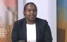 Aldai Constituency MP Marianne Kitany during a televised interview with K24 TV on Wednesday, October 23, 2024. PHOTO/Screengrab by People Daily Digital