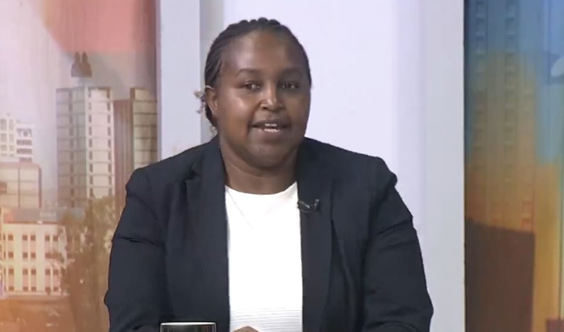 Aldai Constituency MP Marianne Kitany during a televised interview with K24 TV on Wednesday, October 23, 2024. PHOTO/Screengrab by People Daily Digital