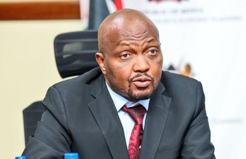 Moses Kuria, a senior advisor in President William Ruto's Council of Economic AdvisorsPHOTO/@KeTreasury/X