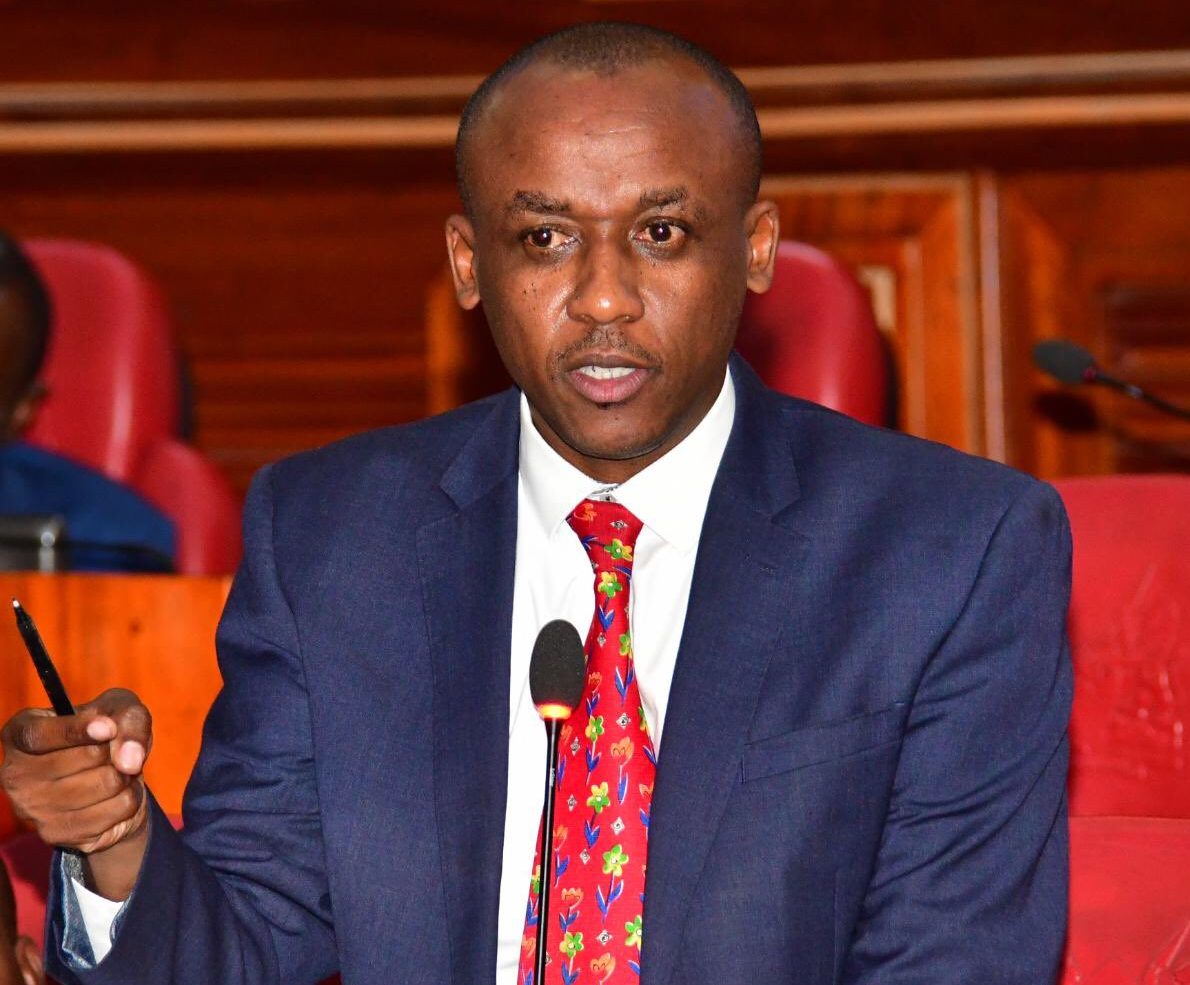 Makueni Governor Mutula Kilonzo Junior during a past senate proceeding. PHOTO/@GvnMutula /X