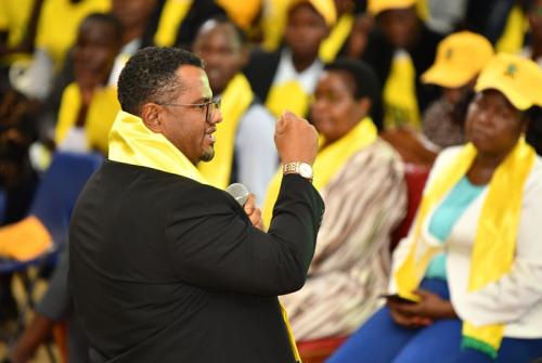 UDA Secretary General Hassan Omar speaking on Monday October 21, 2024. PHOTO/https://www.facebook.com/hassanomar2022