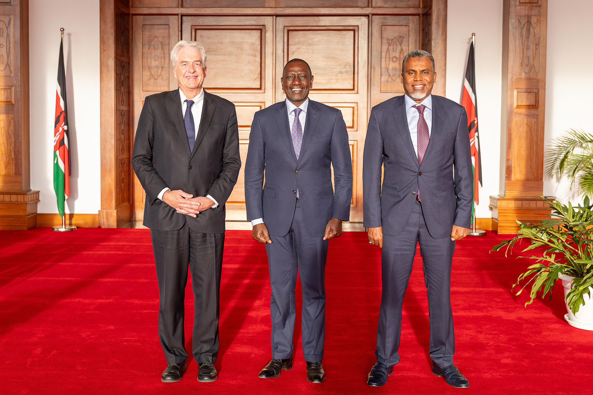 Ruto meets CIA Director William J Burns at State House