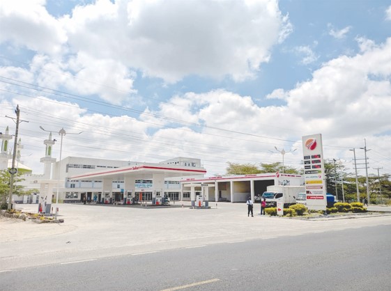 The Safari Oil fuel station on the Kitengela-Nairobi highway in Kimalat, Kajiado County, seen on the morning of Thursday, October 10, 2024. PHOTO/Henry Gekonde