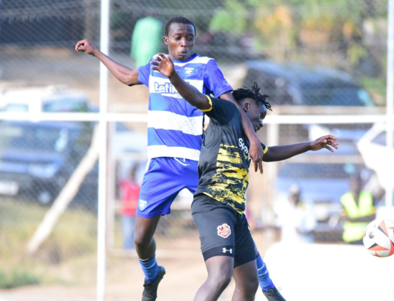 AFC Leopards in action against Murang'a Seal. PHOTO/https://www.facebook.com/@afcleopardssc/