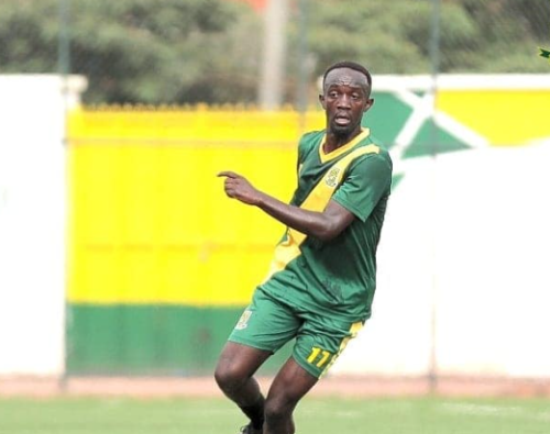 Ellie Asieche is among the players suspended by Mathare United. PHOTO/https://www.facebook.com/MathareUtd