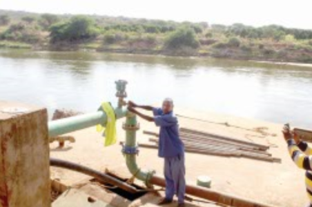 Kitui water project. PHOTO/Print