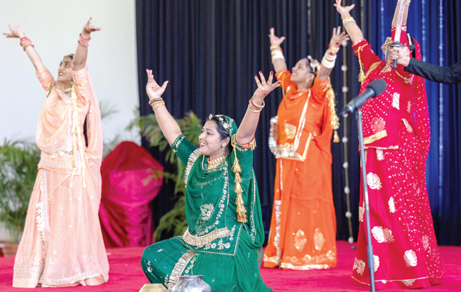 Kenyan Asians perform at the State House on October 30, 2024. PHOTO/PSCU