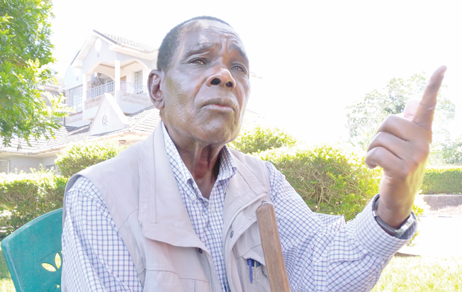 Democratic Party national chairman Esau Kioni. PHOTO/Print