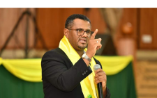 UDA Secretary General Hassan Omar speaking on Monday October 21, 2024. PHOTO/@UDAKenya/X