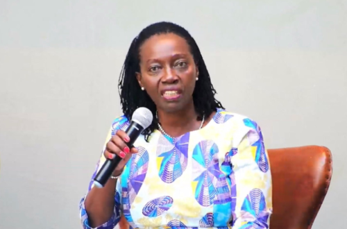 Narc-Kenya party leader Martha Karua speaks during a past public function. PHOTO/@MarthaKarua/X