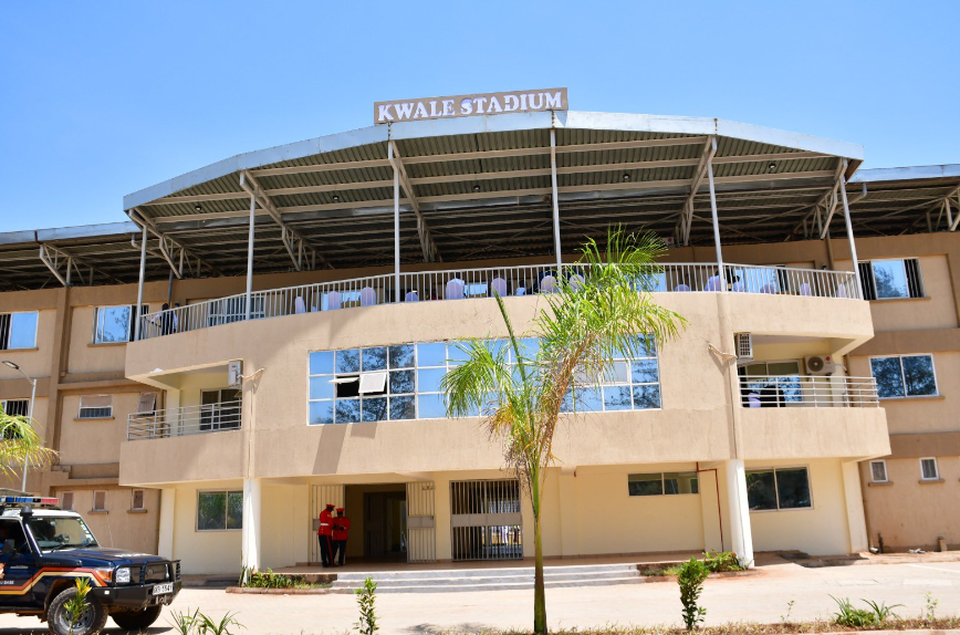 The newly-completed Kwale County stadium. PHOTO/@ray_omollo/X