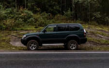 A Toyota Prado parked on the side of the road. Image used for representation only. PHOTO/Pexels