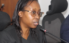 ADAK CEO Sarah Shibutse appearing before the National Assembly committee on Wednesday October 23, 2024. PHOTO/https://www.facebook.com/ParliamentKE