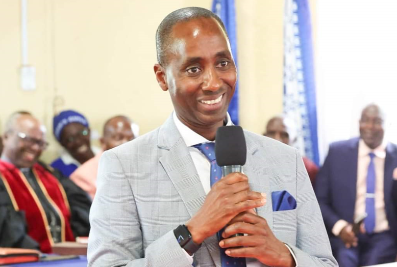 Tetu MP Geoffrey Wandeto speaks during a past function. PHOTO/@GeoffreyWandeto/X