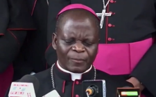 One of the bishops from the Kenya Conference of Catholic Bishops speaking on Thursday November 14, 2024. PHOTO/ Screengrab by PD Digital