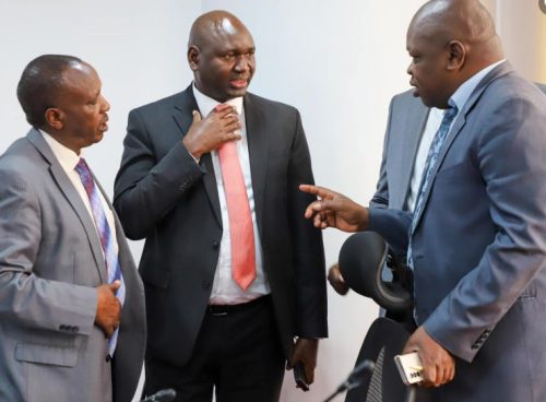 PS Julius Bitok appearing before the Departmental Committee on Regional Development on Tuesday November 26, 2024. PHOTO/https://www.facebook.com/ParliamentKE