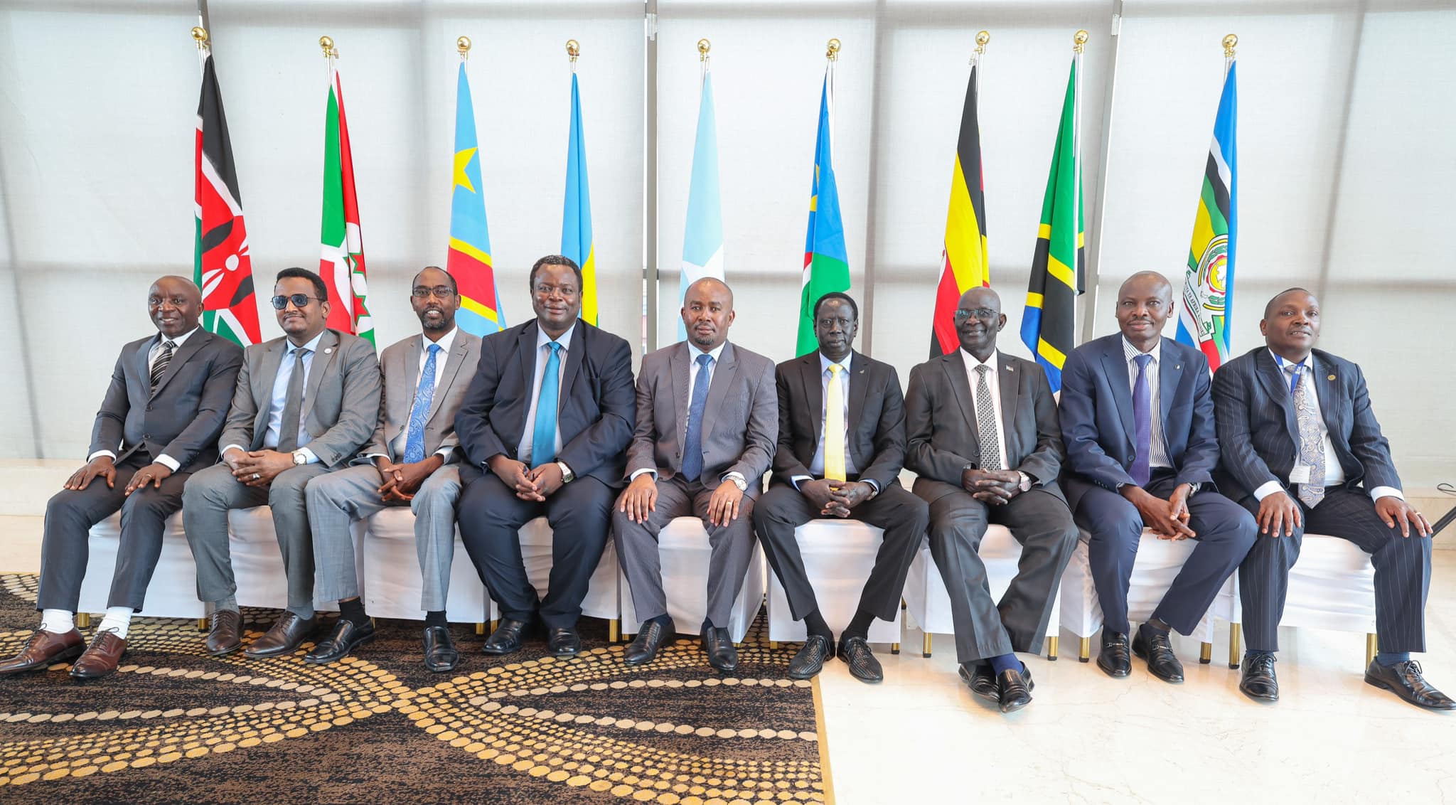 Clerks of East African Community (EAC) Legislatures during their past meeting in Nairobi. PHOTO/https://www.facebook.com/ParliamentKE