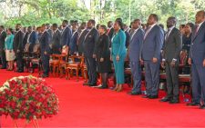 Cabinet Secretaries during signing of Performance contract