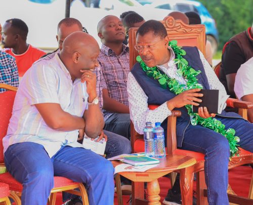 Speaker Moses Wetang'ula at Holy Trinity Parish in Saboti Constituency. PHOTO/@HonWetangula/X