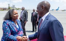 President William Ruto arrives in Arusha, Tanzania for EAC summit. PHOTO/@StateHouseKenya/X