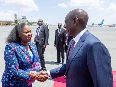 President William Ruto arrives in Arusha, Tanzania for EAC summit. PHOTO/@StateHouseKenya/X